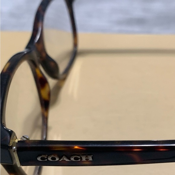 Coach Tortoise Shell Eyeglasses - Picture 2 of 3